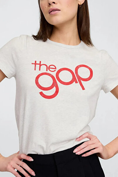 GAP تي شيرت V-Frch Ss Fav Crew Nvl K.Kol