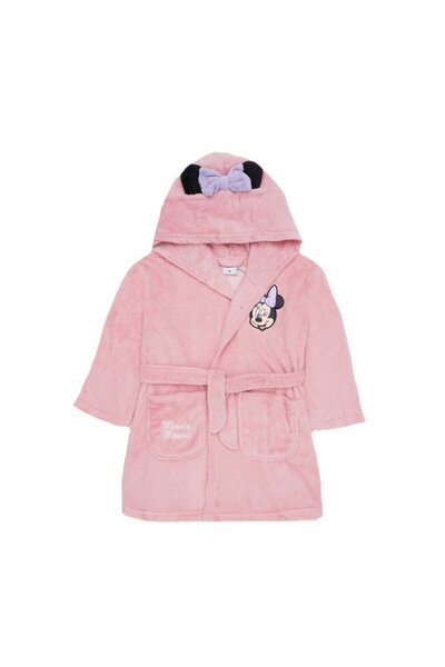 Minnie Mouse Halat de baie cu fundă, roz deschis