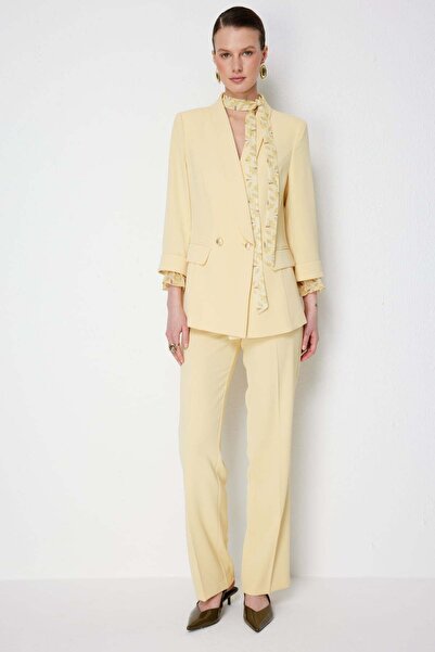 Ekol Yüksek Bel Düz Kesim Pantolon