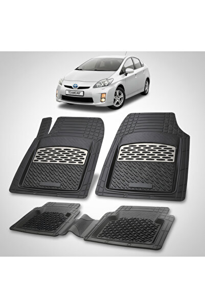 TEAMCAR Covorase Toyota Prius XW30 Hatchback Compatibile 2009-2012 | Silver
