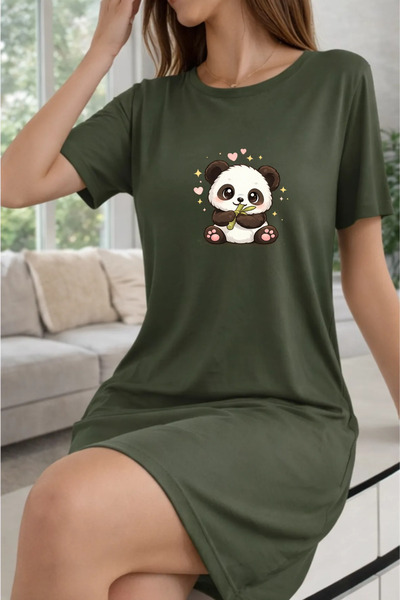 HOFFNUNG ΟΥΝΙΣΕΞ κοντομάνικο μονόχρωμο μακρύ μπλουζάκι με στρογγυλή λαιμόκοψη...