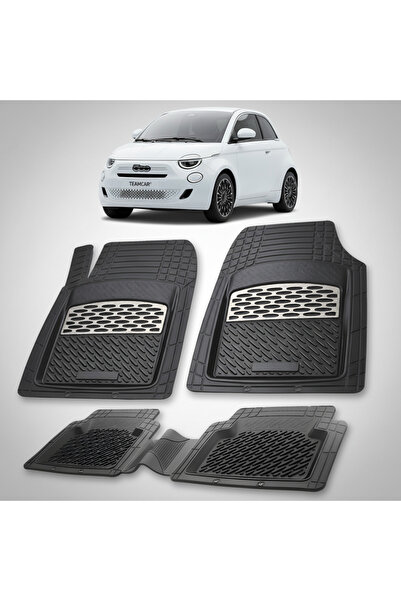 TEAMCAR Covorase Fiat 500 Hybrid Compatibile 2020-2024 | Silver