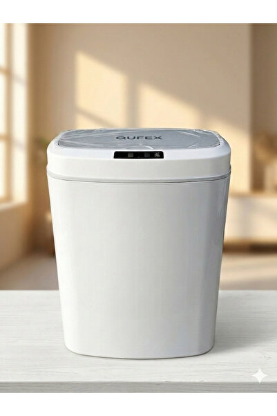 QUFEX 16L Smart Motion Sensor Trash Can - Rechargeable Induction Dustbin with...