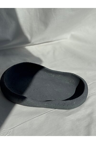 Lethe Design ANTRASİT Dekoratif Kase Raw Stone – Organik Form, Brutalist Taş ...