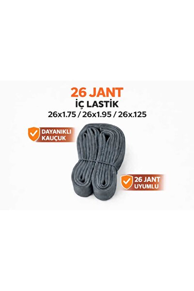 efor bike 26 Jant Bisiklet İç Lastiği | 26x1.75 – 26x1.95 – 26x2.125 MTB ve Ş...