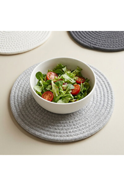 Siaper Σετ 6 σουβέρ τραπεζιού 18 εκ. από βαμβάκι, με μινιμαλιστικό σχέδιο, αν...