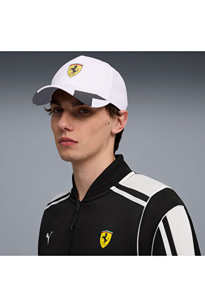 Puma Ferrari Erkek Beyaz Şapka (026891-04)