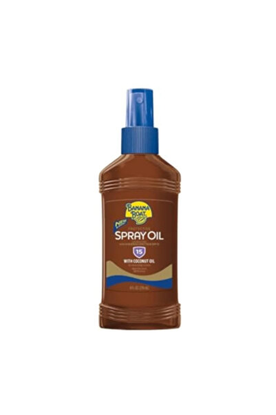 Banana Boat زيت تسمير واقٍ بعامل حماية من الشمس 15، 236 مل