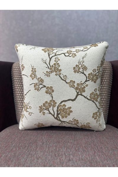 Fabricland Тъкан лен от серията Sakura 02 43x43 (ДЕТАЙЛИ НА ЦВЕТЯТА В СВЕТЛОК...