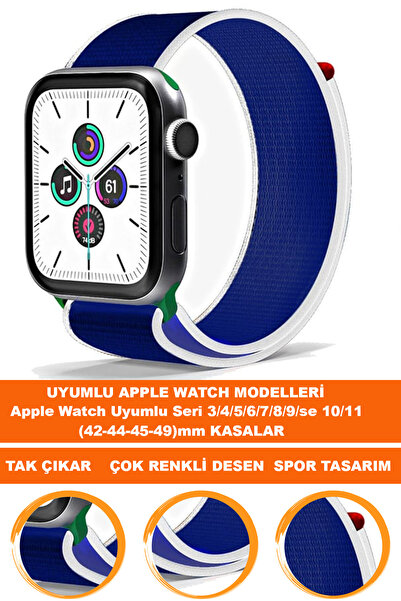 COBRA Watch 3/4/5/6/7/8/9/se 10/11 series (42-44-45-49mm)mm compatible textil...