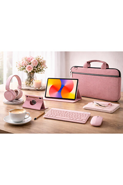 Huawei MATEPAD SE 11''İNC 6GB/128GB TABLET+PEMBE KULAKLIK+KLAVYE+KALEM+KILIF+...