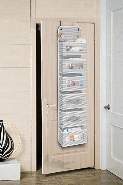 ALAS Organizator suspendat cu 6 niveluri, raft organizator pentru ușă