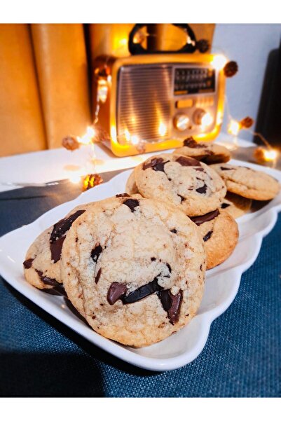 kaykan Caramelli's Cookies ( Çikolata Parçacıklı Kurabiye) Tereyağlı, Ev yapı...