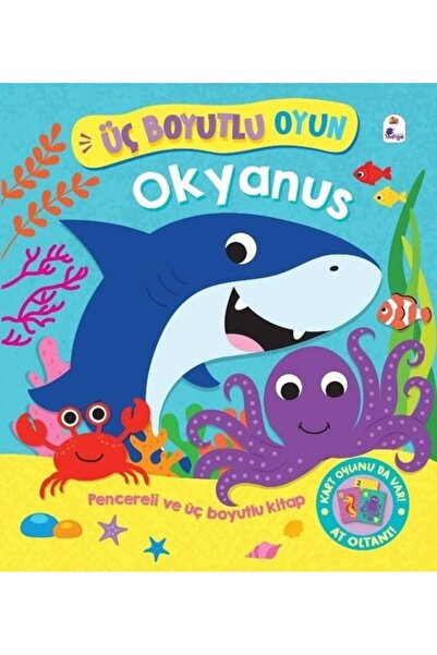 İndigo Kitap Üç Boyutlu Oyun - Okyanus (Ciltli)