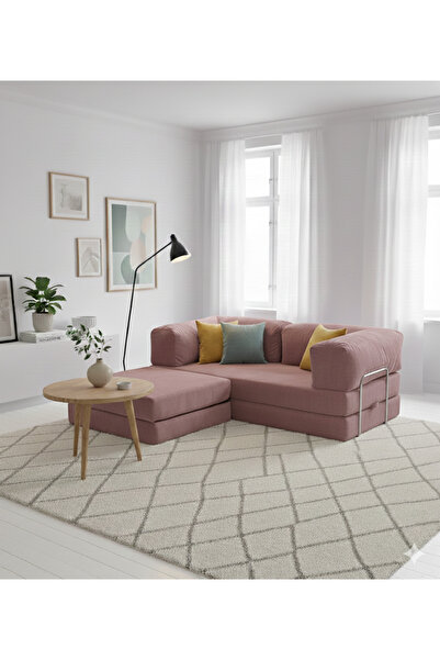 DECHOME 180X180 Köşe Takımı | Modern Fitilli Kadife | Köşe Koltuk | Modüler K...