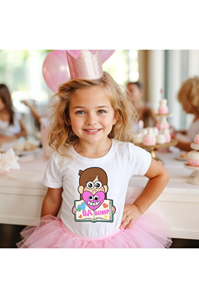 Kartier Tricou Copil Alb Mabel In Love