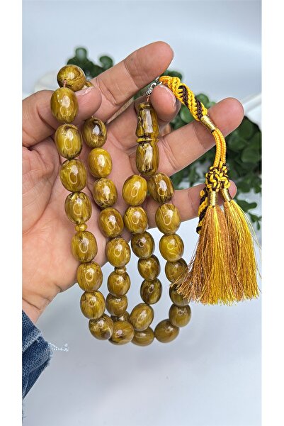vevasilver سبحة من العنبر المدبوغ، قطن خرزة، صناعة يدوية فاخرة