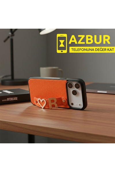Deri Kişisilleştirilebilir Kılıf iPhone 17 Pro
