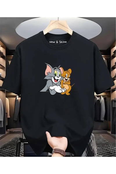 Generic Tom and Jerry Printed t-shirt, large size
