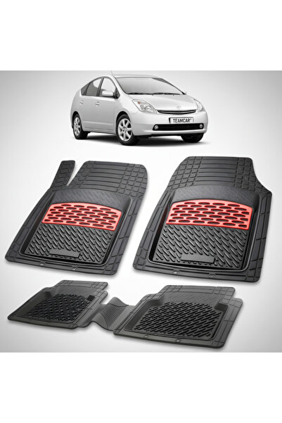 TEAMCAR Πατάκια δαπέδου συμβατά με Toyota Prius XW20 Hatchback 2003-2005 | Κό...