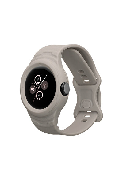 KWmobile Strap for Google Pixel Watch 2/Pixel Watch, Grey, Silicone, KWM00002...