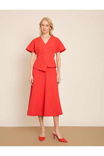 BGN workshop Asymmetric Short Sleeve Jacket