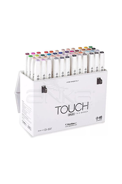 Touch Twin Brush Marker Kalem 48li Set