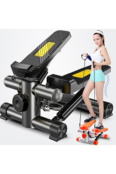 KESNUP Αερόβιο στεπέρ με 2 ελαστικά κορδόνια, οθόνη LCD, για προπόνηση χεριών...