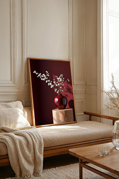 Dekorsiahome Tablou dintr-o singură bucată cu ramă din lemn TK3739