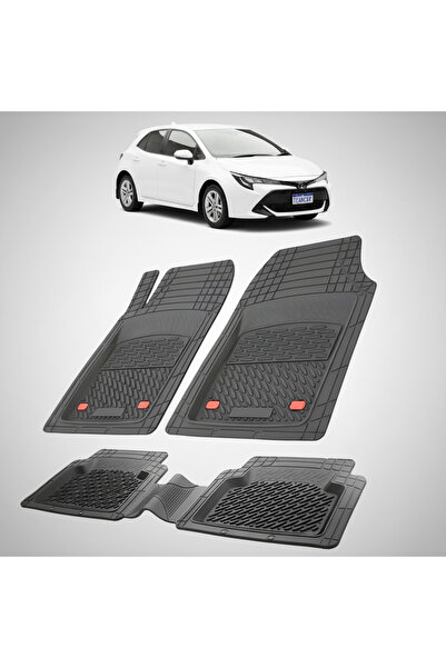 TEAMCAR Πατάκια δαπέδου Toyota Corolla E210 Hatchback Συμβατά 2018-2022 | Μαύρο