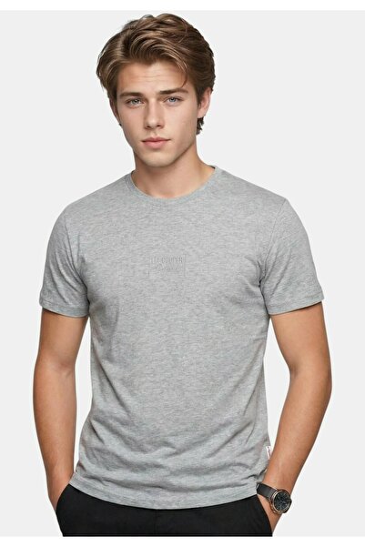 Lee Cooper Originals 100% Cotton T-shirt, Embroidered logo, for men