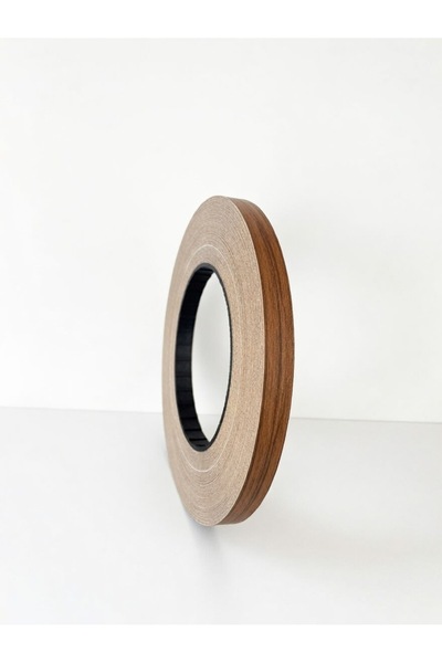 KarapolatYapı Mobilya Kenar Bandı Teak Ceviz 20mmx5mt Ütü Bandı