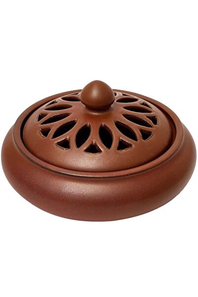 ZODIACOOL Suport ardere tâmâie, conuri parfumate, model floral, vas aromatera...