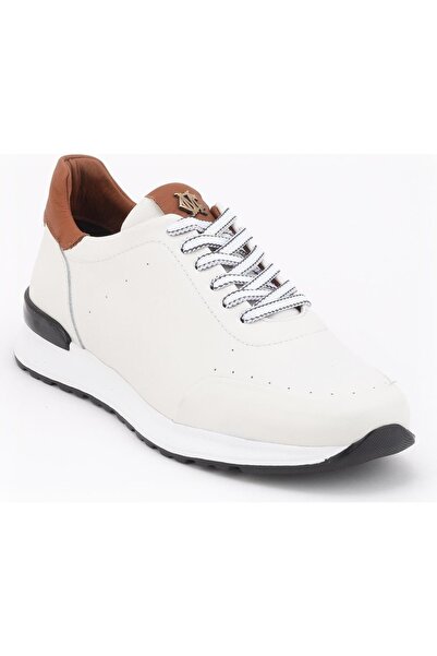 MARCOMEN 19512 152-19512 Deri Sneaker Ayakkabı Beyaz Günlük Ayakkabı