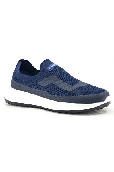 KİNG PAOLO K1358 Si̇de - Dark Blue - Men's Shoes