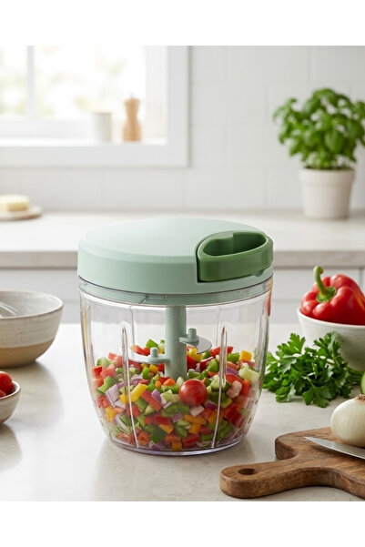 UCUZTEKNO Practical Drawstring Kitchen Chopper for Vegetables, Onions, and Ga...