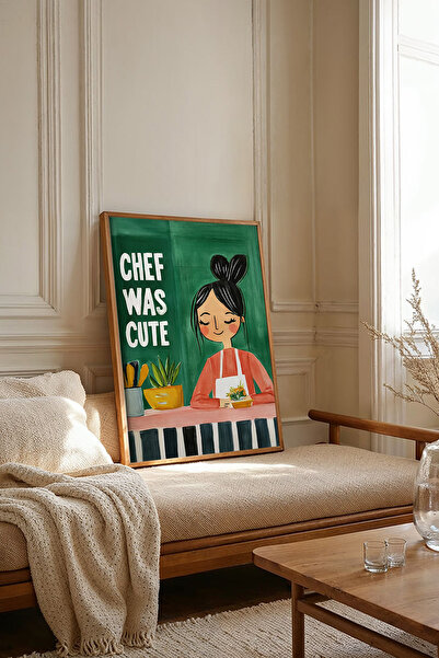 Dekorsiahome Tablou dintr-o singură bucată cu ramă din lemn TK3725