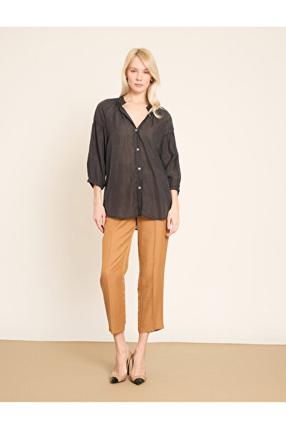 BGN workshop Loose Cut Buttoned TENCEL™ Blouse