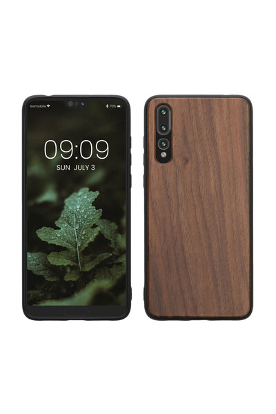 KWmobile Θήκη για Huawei P20 Pro, Ξύλινη, Καφέ, 44895.18