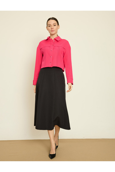 BGN workshop ΦΟΥΣΤΑ EVAZE Midi μήκος ΜΕ ΣΧΕΔΙΑΣΜΟ ΤΕΜΑΧΙΩΝ