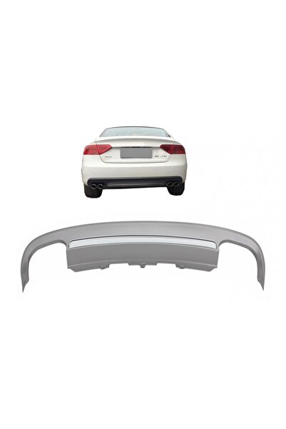 tuningset Difuzor Bara Spate compatibil cu Audi A5 8T 2 Uși Coupe Cabriolet 2...