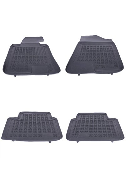 tuningset Πατάκι δαπέδου από καουτσούκ, μαύρο, για HYUNDAI i30 II Hatchback W...
