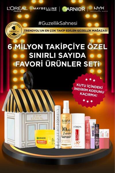 L'Oreal Paris 6 Milyon Takipçiye Özel Favori Ürünler Seti