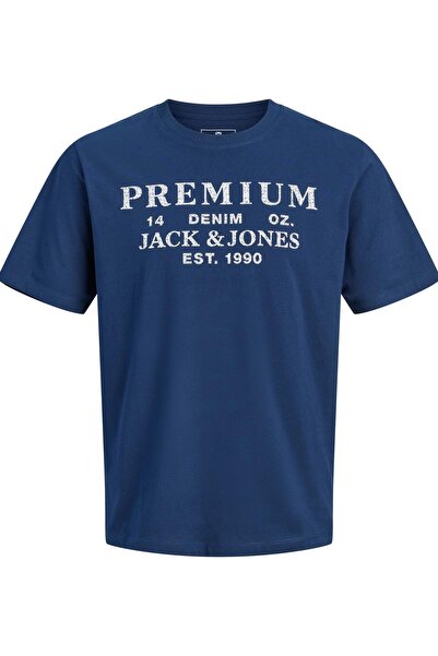 Jack & Jones JPRBLUCALVIN SS Tee Ανδρικό κοντομάνικο βασικό μπλουζάκι από βαμ...