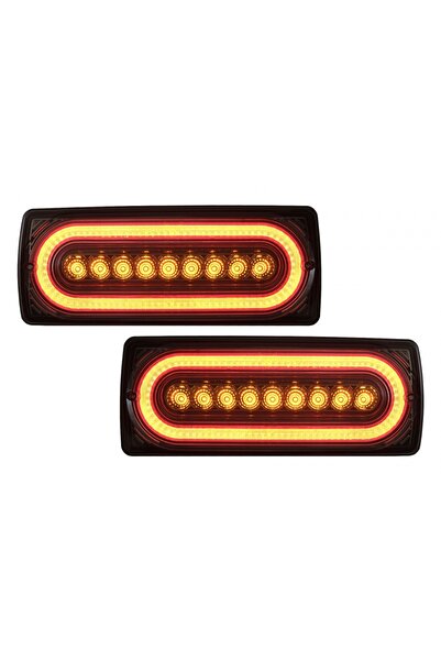 tuningset Stopuri Full LED compatibile cu Mercedes Clasa G W463 1989-2017 cu ...