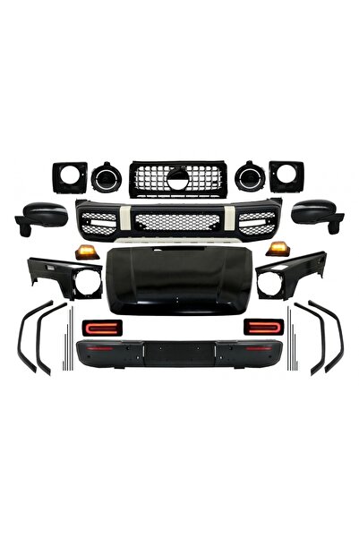 tuningset Μετατροπή κιτ αμαξώματος σε σχεδιασμό G63 του 2018, κατάλληλο για M...