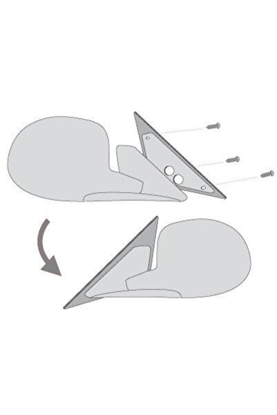 tuningset Plăci adaptoare oglindă compatibile cu OPEL VECTRA