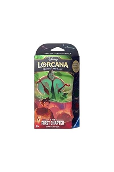 RAVENSBURGER Lorcana Primul Capitol: Pachet de început Smarald și Rubin