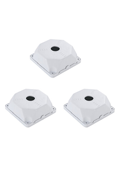 Choice3 WD02-3PACK Universal security camera junction box mounting bracket pl...