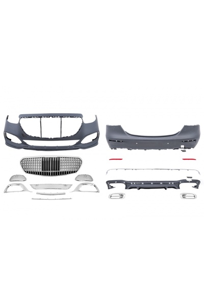tuningset Kit complet caroserie compatibil cu Mercedes Clasa E W213 Facelift ...